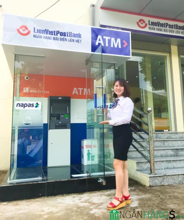 Ảnh Cây ATM ngân hàng Bưu Điện Liên Việt LienVietPostBank Phòng giao dịch Cầu Giấy 1