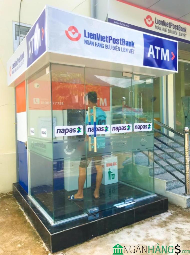 Ảnh Cây ATM ngân hàng Bưu Điện Liên Việt LienVietPostBank Phòng giao dịch Trung Yên 1