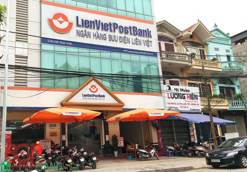 Ảnh Ngân hàng Bưu Điện Liên Việt LienVietPostBank Phòng giao dịch Lý Nhân 1